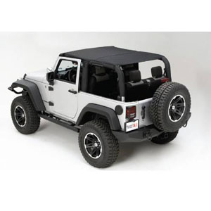 Fat Bob's Garage, Rugged Ridge, Part #13579.11, Mesh Island Top 10-16 Jeep 2-Door Wrangler MAIN