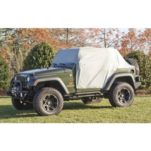 Fat Bob's Garage, Rugged Ridge, Part #13317.10, Weather Lite Cab Cover 07-16 Jeep 2-Door Wrangler MAIN