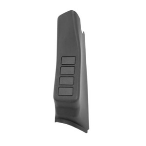 Fat Bob's Garage, Rugged Ridge, Part #17235.58, A-Pillar 4 Switch Pod Black Left Side 11-12 Jeep JK Wrangler MAIN