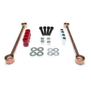 Fat Bob's Garage, Rugged Ridge, Part #18320.21, Rear Sway Bar End Links 4 Inch Lift 07-16 Jeep JK Wrangler MAIN