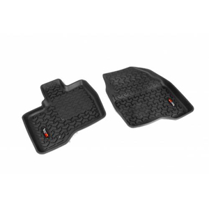 Fat Bob's Garage, Rugged Ridge, Part #82902.09, All Terrain Floor Liners Front Pair Black 2011-2014 Ford Explorer MAIN