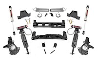 Rough Country 7.5in GM Suspension Lift Kit w/Vertex & V2 Shocks 07-13 1500 PU MAIN