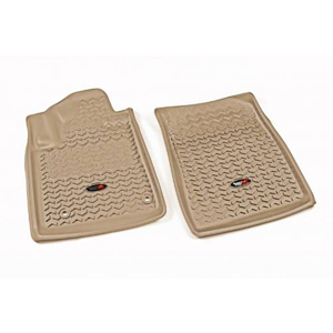 Fat Bob's Garage, Rugged Ridge, Part #83904.21, F Tan Floor Liner Pr 12-16 Tundra Regular/Double/Crew Cabs MAIN