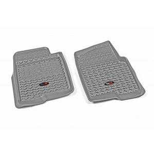Fat Bob's Garage, Rugged Ridge, Part #84902.31, Front Gray All Terrain Floor Liner Pair 2012-2014 D F150 All Cabs MAIN
