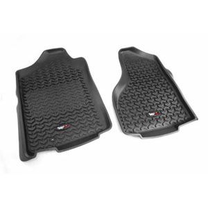 Fat Bob's Garage, Rugged Ridge, Part #82903.01, All Terrain Front Floor Liners Tread Lightly 02-12 Ram Pickup MAIN
