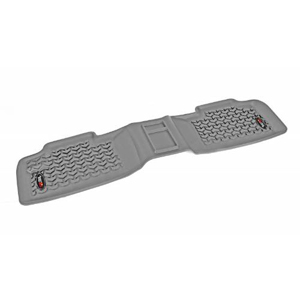 Fat Bob's Garage, Rugged Ridge, Part #14950.15, Rear Gray Floor Liner 11-16 Jeep WK  W/Tl Logo MAIN