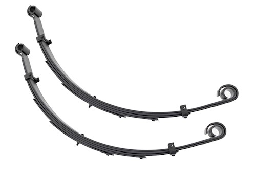 Rough Country Front Leaf Springs 6" Lift Pair For Jeep Wrangler YJ 4WD 1987-1995 LARGE