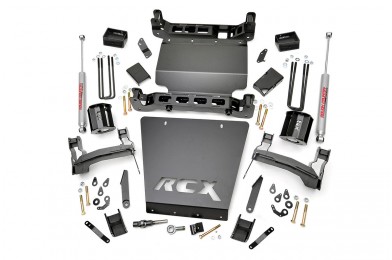 Fat Bob's Garage, Rough Country part #291.20, Chevrolet/GMC Silverado/Sierra 1500 5" Suspension Lift Kit 2014-2015 MAIN