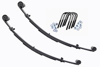 Rough Country Front Leaf Springs 2.5" Lift Pair For Ford Super Duty 4WD 99-04 MAIN