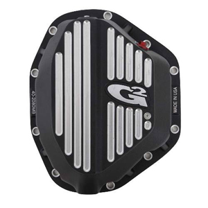 Fat Bob's Garage, G2 Axle & Gear, Dana 80 Differential Cover, Ball Milled Black Finish MAIN