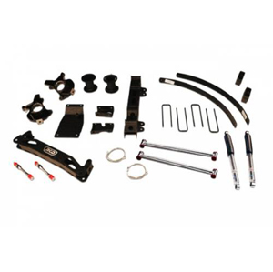 Fat Bob's Garage, RCD Suspension, Chevrolet/GMC 4"-6" Lift Kit w/Bilstein 5100 Series Shocks, IFS 6Lug 4WD 2007-2010 MAIN