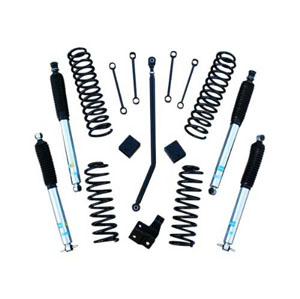 Fat Bob's Garage, RCD Suspension, Jeep Wrangler 4” Lift Kit w/ Bilstein 5100 Series Shock Absorbers 4WD 2007-2014 MAIN