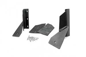 Fat Bob's Garage, Rough Country part #70525, Jeep XJ Lower Windshield Light Mounts MAIN