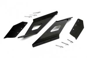 Fat Bob's Garage, Rough Country part #70517, Jeep XJ Upper Windshield 50" Curved Light Bar Mounts MAIN