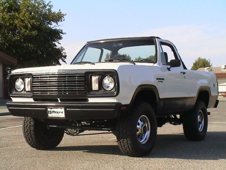 dodge ramcharger lift kit