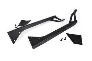 Fat Bob's Garage, Rough Country part #70508, Jeep YJ Upper Windshield Straight Light Bar Mounts MAIN