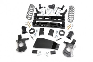 Fat Bob's Garage, Rough Country part #282, Chevrolet/GMC Suburban/Yukon 5" Suspension Lift Kit 2007-2013 MAIN