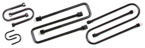 Fat Bob's Garage, BDS Part #40060, 9/16 X 3 X 11 Rd UBolt U-Bolts w/ Hi-Nuts and Washers - Each MAIN