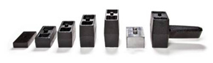 Fat Bob's Garage, BDS Suspension part #069119, Ford F150 1" Rear Lift Blocks 3" Wide 2004-2012 MAIN
