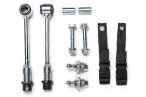 Fat Bob's Garage, BDS Suspension part #124352, Jeep Wrangler Front Ultimate Sway Bar Disconnects 1987-1995 MAIN