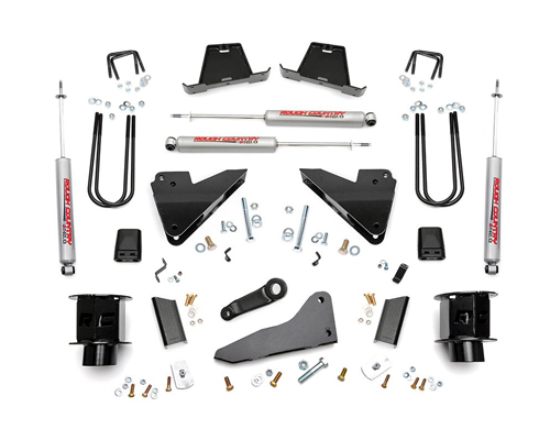 Dodge Ram 3500 5" Radius Drop Suspension Lift Kit 4WD 2013-2015 MAIN