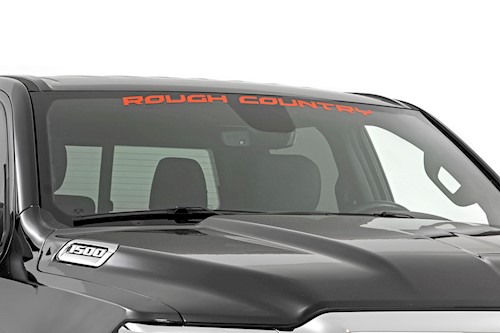 Rough Country Decal | 3.6 Inch x 35 Inch | Orange 84166OG LARGE