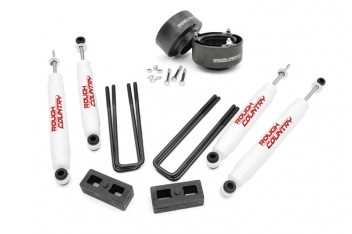 Fat Bob's Garage, Rough Country Part #362.20, Dodge Ram 1500 2.5" Leveling Lift Kit 1994-2001 MAIN