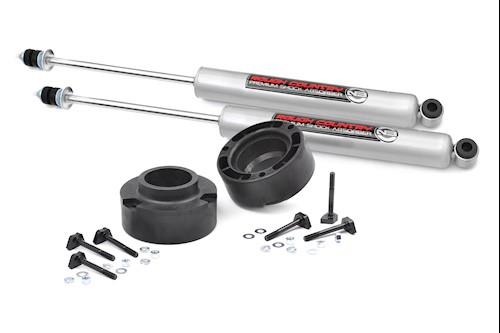 Rough Country 2.5" Leveling Lift Kit w/ Front Shocks for Dodge/Ram 94-01 4wd LARGE