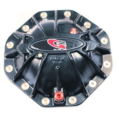 Fat Bob's Garage, G2 Axle & Gear, Chrysler 9.25 Aluminum Differential Cover, Black Finish MAIN