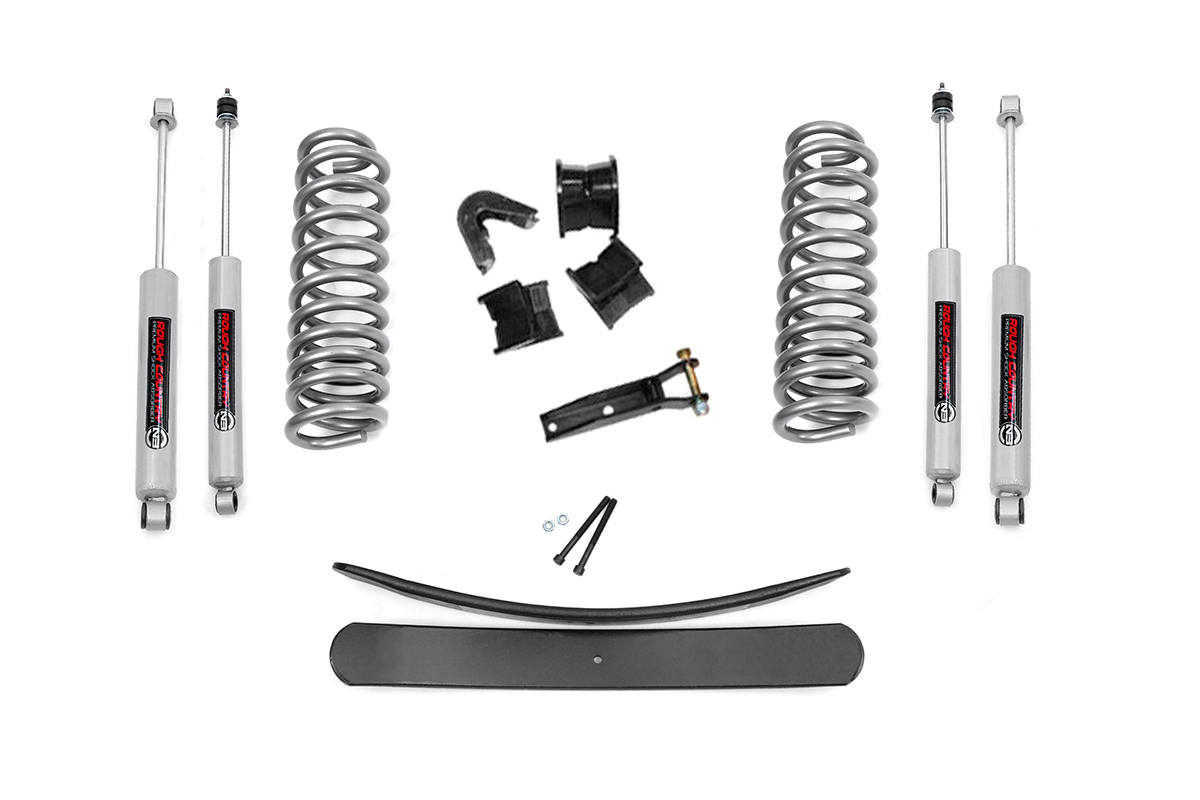 Fat Bob's Garage, Rough Country Part #400-70-76H, Ford F100/F150 2.5" Suspension Lift Kit 4WD 1970-1976 MAIN