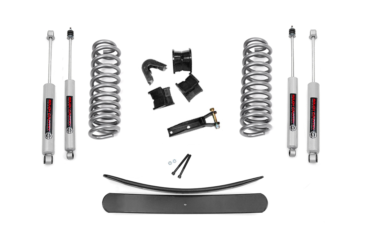 Fat Bob's Garage, Rough Country Part #400-70-76H, Ford F100/F150 2.5" Suspension Lift Kit 4WD 1970-1976 THUMBNAIL