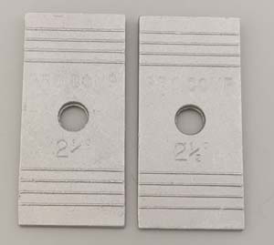 Fat Bob's Garage, Pro Comp Part #99-250B, Toyota Tundra Rear Axle Degree Shims 2-1/2 Degree 2000-2006 MAIN