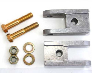 Fat Bob's Garage, Part # 5EXT6L, Chevrolet/GMC 1500 Shock Extension Brackets 2000-2006 (6-lug) MAIN