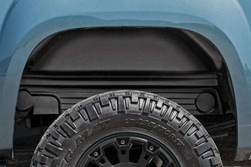 Fat Bob's Garage, Rough Country part #4208, GMC Sierra 1500 Rear Wheel Well Liners 2WD/4WD 2007-2013 LARGE