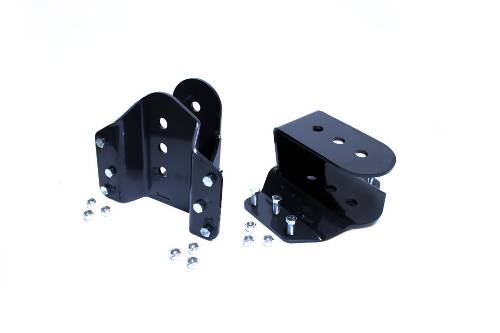 Fat Bob's Garage, Max Trac Part#423740, Ford F250/F350 Super Duty 2-4" Rear Lowering Hangers 2WD/4WD 1999-2007 LARGE