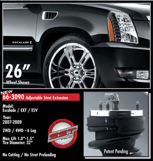 Fat Bob's Garage, Ready Lift Part #66-3090, Cadillac Escalade 1.5" Front Leveling Kit 4WD/2WD 2007-2016 MAIN