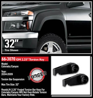 Fat Bob's Garage, Ready Lift Part #66-3070, Chevy Colorado 2.25" Front Leveling Kit 4WD/2WD 2004-2012 MAIN
