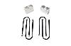 Fat Bob's Garage, Max Trac Part#430040, GM S10 Pickup/Blazer/Jimmy/Sonoma 2WD 4" Rear Lowering Block & U-Bolt 1982-2005 THUMBNAIL