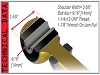 Teraflex Large Rubber FlexArm Joint - Left Hand Thread SWATCH