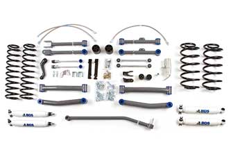 Fat Bob's Garage, BDS Part #456H, Jeep Wrangler TJ Unlimited/Rubicon 4.5" Front 4.5" Rear Lift Kit 2003-2006 MAIN