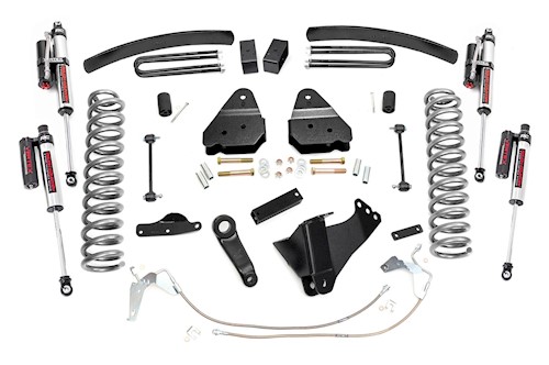 Rough Country 4.5in for Ford Suspension Lift Kit W/Vertex Shocks 08-10 F-250/350 LARGE