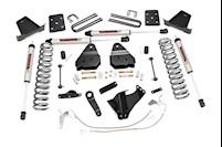 Rough Country 4.5in for Ford Suspension Lift Kit W/V2 Shocks 08-10 F-250/350 4WD MAIN