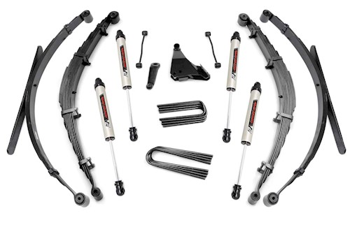 Rough Country 6in for Ford Suspension Lift System w/V2 Shocks 49270 LARGE