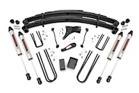 Rough Country 6 Inch Lift Kit Rear Blocks V2 For Ford F-250/F-350 Super Duty 1999 -49370 MAIN