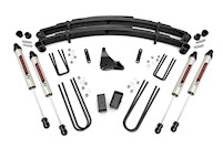 Rough Country 4in for Ford Suspension Lift Kit w/V2 Shocks 49570 MAIN