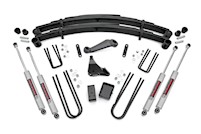 Rough Country 6 Inch Lift Kit Rear Blocks For Ford F-250/F-350 Super Duty 99-04 -49630 MAIN