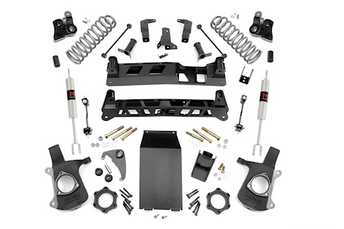 Rough Country 6 Inch Lift Kit NTD M1 Chevy/GMC Tahoe/Yukon 2WD/4WD 00-06 LARGE