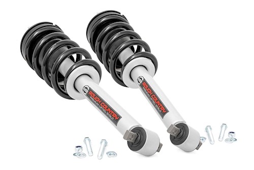 Rough Country Loaded Strut Pair 6 Inch Chevy Silverado 1500 2WD/4WD (19-23) -501067 LARGE