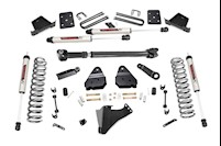 Rough Country 4.5" Lift Kit w/F Drive Shaft & V2 Shocks for Ford 17-19 F-250/350 MAIN
