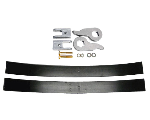 Fat Bob's Garage, Part # 5056-AAL50-EXT6L, Chevrolet 1500 3" Lift Kit w/ Rear Add-A-Leaf Springs 4WD 1999-2007 (6-lug) MAIN